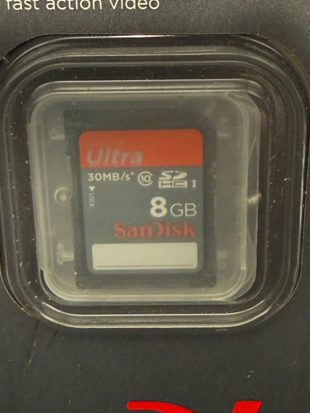 San Disk Ultra 8GB Class 10 SDHC 30MB/S 200X Card- New Sealed